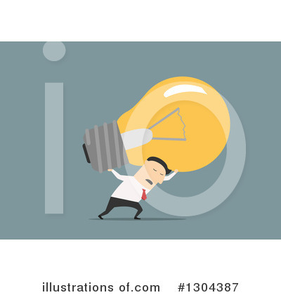 Royalty-Free (RF) Businessman Clipart Illustration by Vector Tradition SM - Stock Sample #1304387