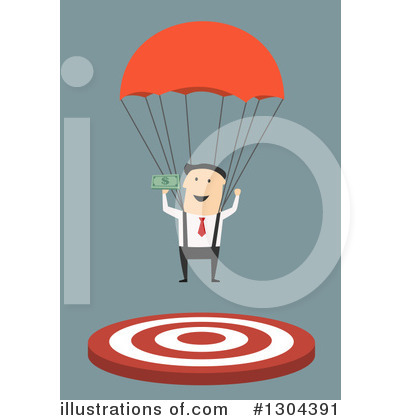 Royalty-Free (RF) Businessman Clipart Illustration by Vector Tradition SM - Stock Sample #1304391