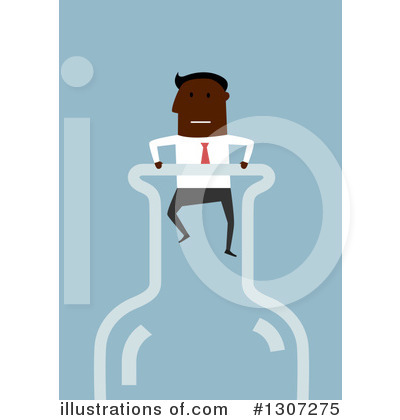 Royalty-Free (RF) Businessman Clipart Illustration by Vector Tradition SM - Stock Sample #1307275