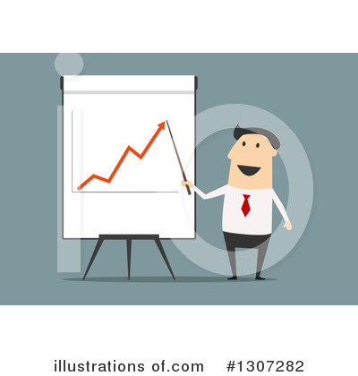 Royalty-Free (RF) Businessman Clipart Illustration by Vector Tradition SM - Stock Sample #1307282