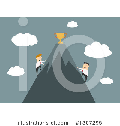 Royalty-Free (RF) Businessman Clipart Illustration by Vector Tradition SM - Stock Sample #1307295