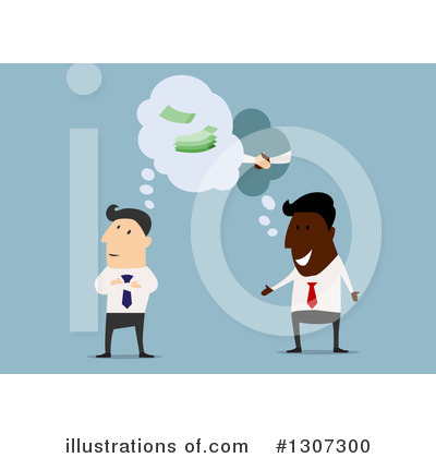 Royalty-Free (RF) Businessman Clipart Illustration by Vector Tradition SM - Stock Sample #1307300