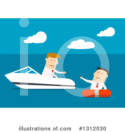 Royalty-Free (RF) Businessman Clipart Illustration by Vector Tradition SM - Stock Sample #1312030