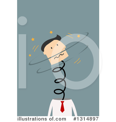 Royalty-Free (RF) Businessman Clipart Illustration by Vector Tradition SM - Stock Sample #1314897