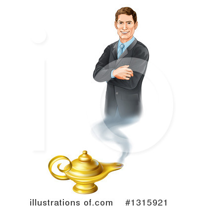 Royalty-Free (RF) Businessman Clipart Illustration by AtStockIllustration - Stock Sample #1315921