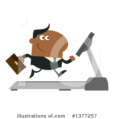 Royalty-Free (RF) Businessman Clipart Illustration by Hit Toon - Stock Sample #1377257