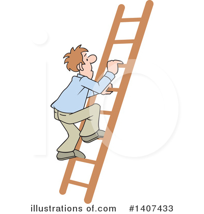 Royalty-Free (RF) Businessman Clipart Illustration by Johnny Sajem - Stock Sample #1407433