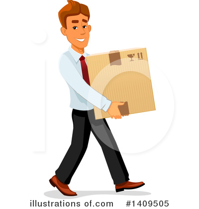 Royalty-Free (RF) Businessman Clipart Illustration by Vector Tradition SM - Stock Sample #1409505