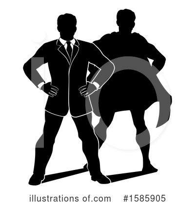 Royalty-Free (RF) Businessman Clipart Illustration by AtStockIllustration - Stock Sample #1585905