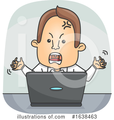 Stressed Clipart #1638463 by BNP Design Studio