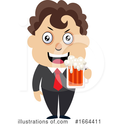 Royalty-Free (RF) Businessman Clipart Illustration by Morphart Creations - Stock Sample #1664411