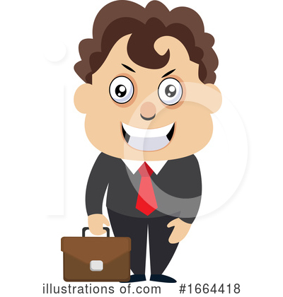 Royalty-Free (RF) Businessman Clipart Illustration by Morphart Creations - Stock Sample #1664418