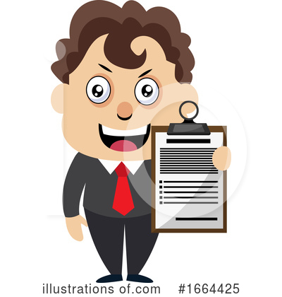 Royalty-Free (RF) Businessman Clipart Illustration by Morphart Creations - Stock Sample #1664425