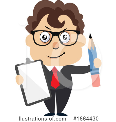 Royalty-Free (RF) Businessman Clipart Illustration by Morphart Creations - Stock Sample #1664430