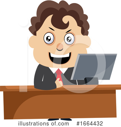 Royalty-Free (RF) Businessman Clipart Illustration by Morphart Creations - Stock Sample #1664432
