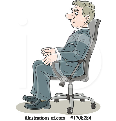 Royalty-Free (RF) Businessman Clipart Illustration by Alex Bannykh - Stock Sample #1708284