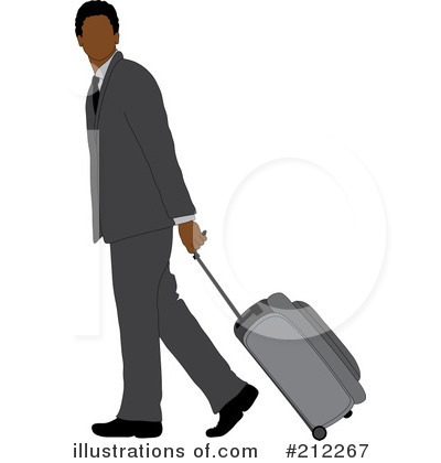 Royalty-Free (RF) Businessman Clipart Illustration by Pams Clipart - Stock Sample #212267