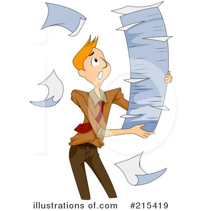 Royalty-Free (RF) Businessman Clipart Illustration by BNP Design Studio - Stock Sample #215419