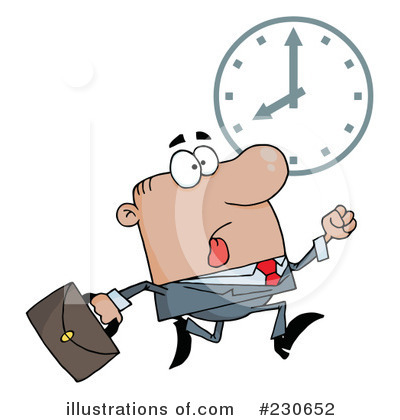 Royalty-Free (RF) Businessman Clipart Illustration by Hit Toon - Stock Sample #230652