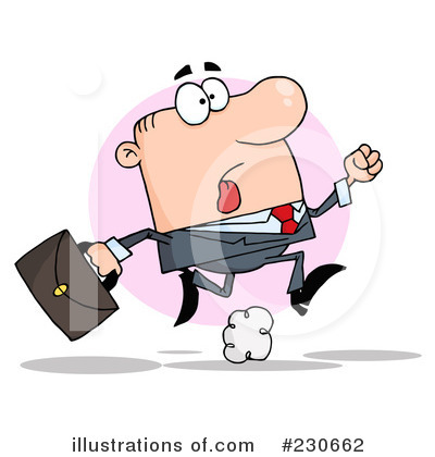 Royalty-Free (RF) Businessman Clipart Illustration by Hit Toon - Stock Sample #230662