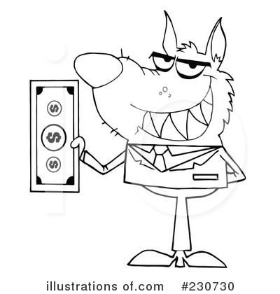 Royalty-Free (RF) Businessman Clipart Illustration by Hit Toon - Stock Sample #230730