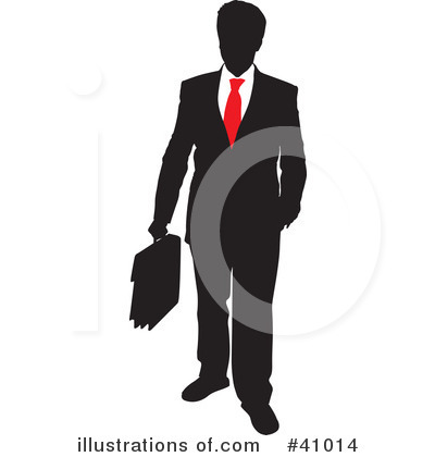 Royalty-Free (RF) Businessman Clipart Illustration by Paulo Resende - Stock Sample #41014