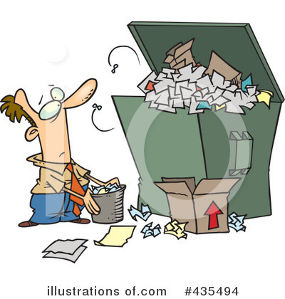 Garbage Clipart #435494 by toonaday