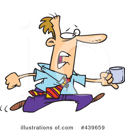 Royalty-Free (RF) Businessman Clipart Illustration by toonaday - Stock Sample #439659