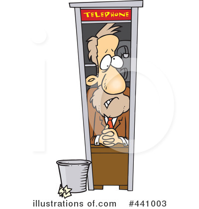 Phone Booth Clipart #441003 by toonaday