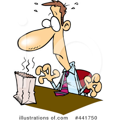 Royalty-Free (RF) Businessman Clipart Illustration by toonaday - Stock Sample #441750