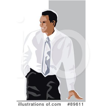 Royalty-Free (RF) Businessman Clipart Illustration by mayawizard101 - Stock Sample #89611