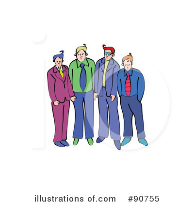 Royalty-Free (RF) Businessman Clipart Illustration by Prawny - Stock Sample #90755