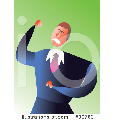 Royalty-Free (RF) Businessman Clipart Illustration by Prawny - Stock Sample #90763