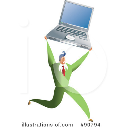 Royalty-Free (RF) Businessman Clipart Illustration by Prawny - Stock Sample #90794
