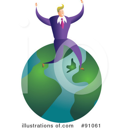 Royalty-Free (RF) Businessman Clipart Illustration by Prawny - Stock Sample #91061