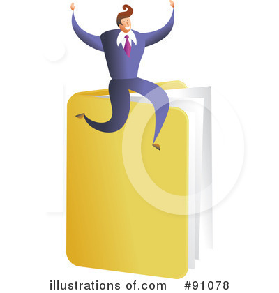 Royalty-Free (RF) Businessman Clipart Illustration by Prawny - Stock Sample #91078