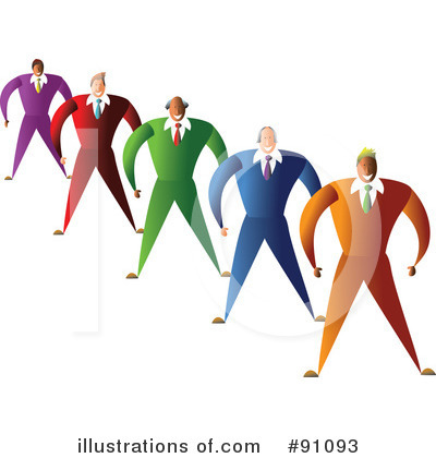 Royalty-Free (RF) Businessman Clipart Illustration by Prawny - Stock Sample #91093