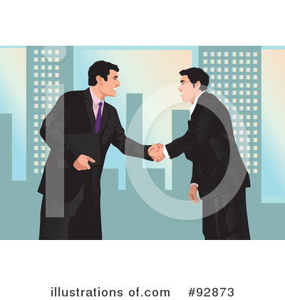 Royalty-Free (RF) Businessman Clipart Illustration by mayawizard101 - Stock Sample #92873