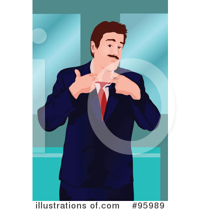 Royalty-Free (RF) Businessman Clipart Illustration by mayawizard101 - Stock Sample #95989