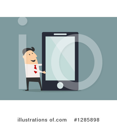 Royalty-Free (RF) Businessmen Clipart Illustration by Vector Tradition SM - Stock Sample #1285898