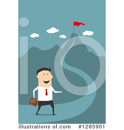 Royalty-Free (RF) Businessmen Clipart Illustration by Vector Tradition SM - Stock Sample #1285901