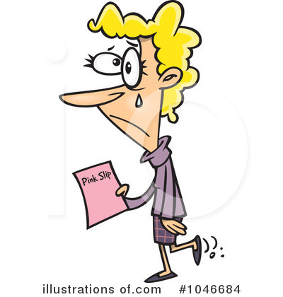 Royalty-Free (RF) Businesswoman Clipart Illustration by toonaday - Stock Sample #1046684