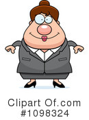 Businesswoman Clipart #1098324 by Cory Thoman