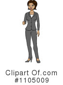 Businesswoman Clipart #1105009 by Cartoon Solutions
