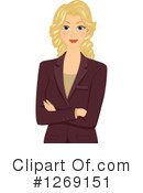 Businesswoman Clipart #1269151 by BNP Design Studio