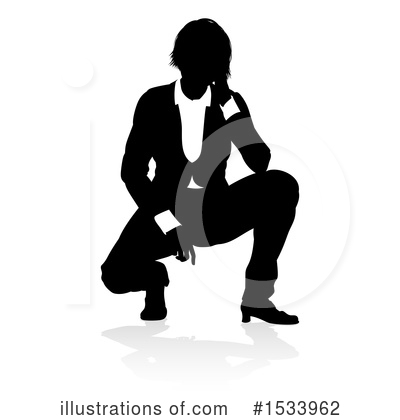 Royalty-Free (RF) Businesswoman Clipart Illustration by AtStockIllustration - Stock Sample #1533962