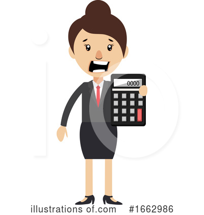 Royalty-Free (RF) Businesswoman Clipart Illustration by Morphart Creations - Stock Sample #1662986