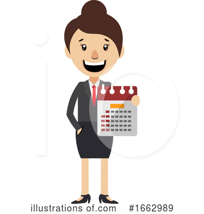 Royalty-Free (RF) Businesswoman Clipart Illustration by Morphart Creations - Stock Sample #1662989