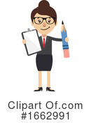 Businesswoman Clipart #1662991 by Morphart Creations