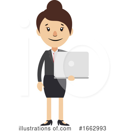 Royalty-Free (RF) Businesswoman Clipart Illustration by Morphart Creations - Stock Sample #1662993